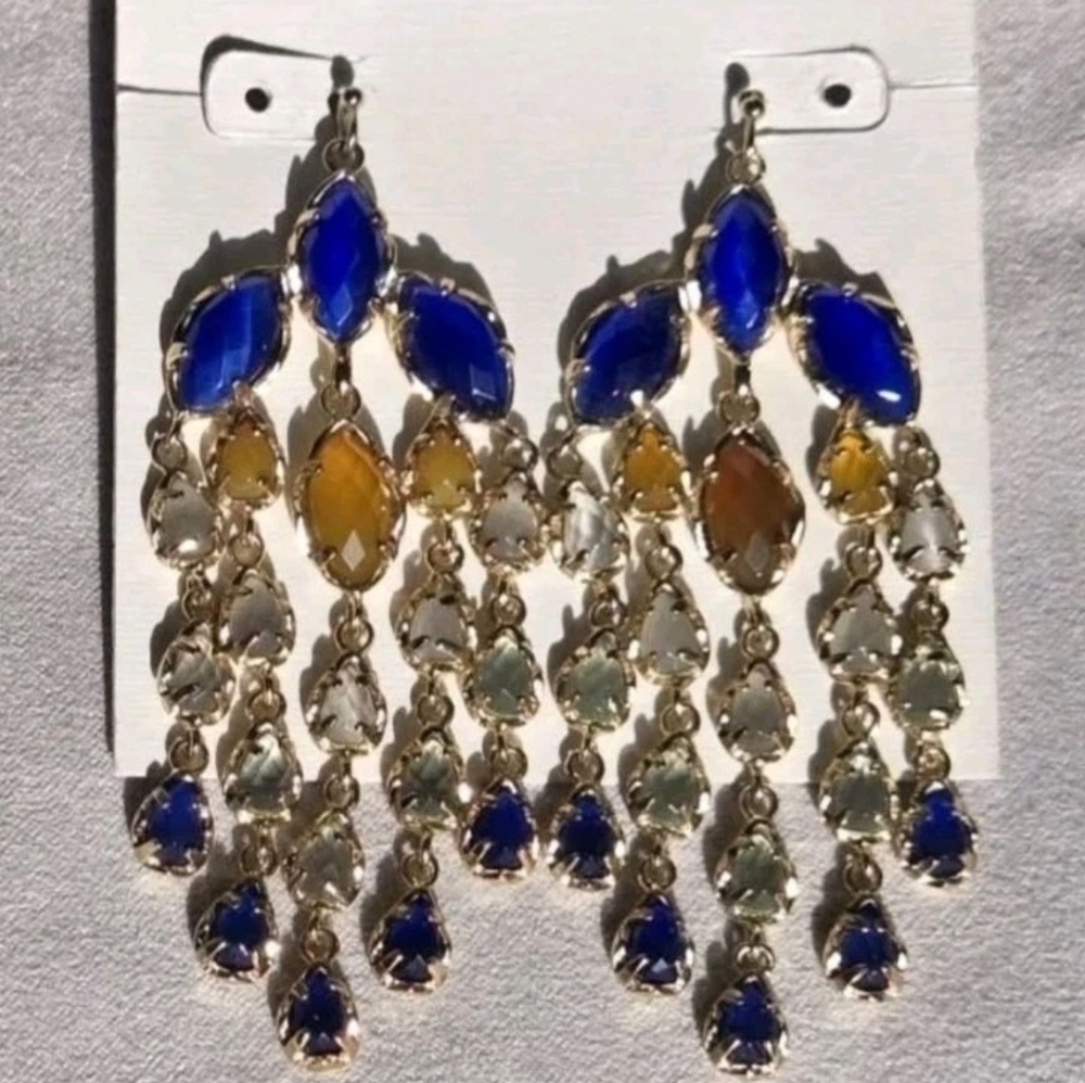 Kendra Scott Vintage Freesia Chandelier Earrings